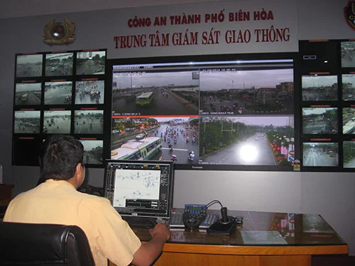 Thành phố Biên Hòa lắp đặt hệ thống Camera giao thông giám sát