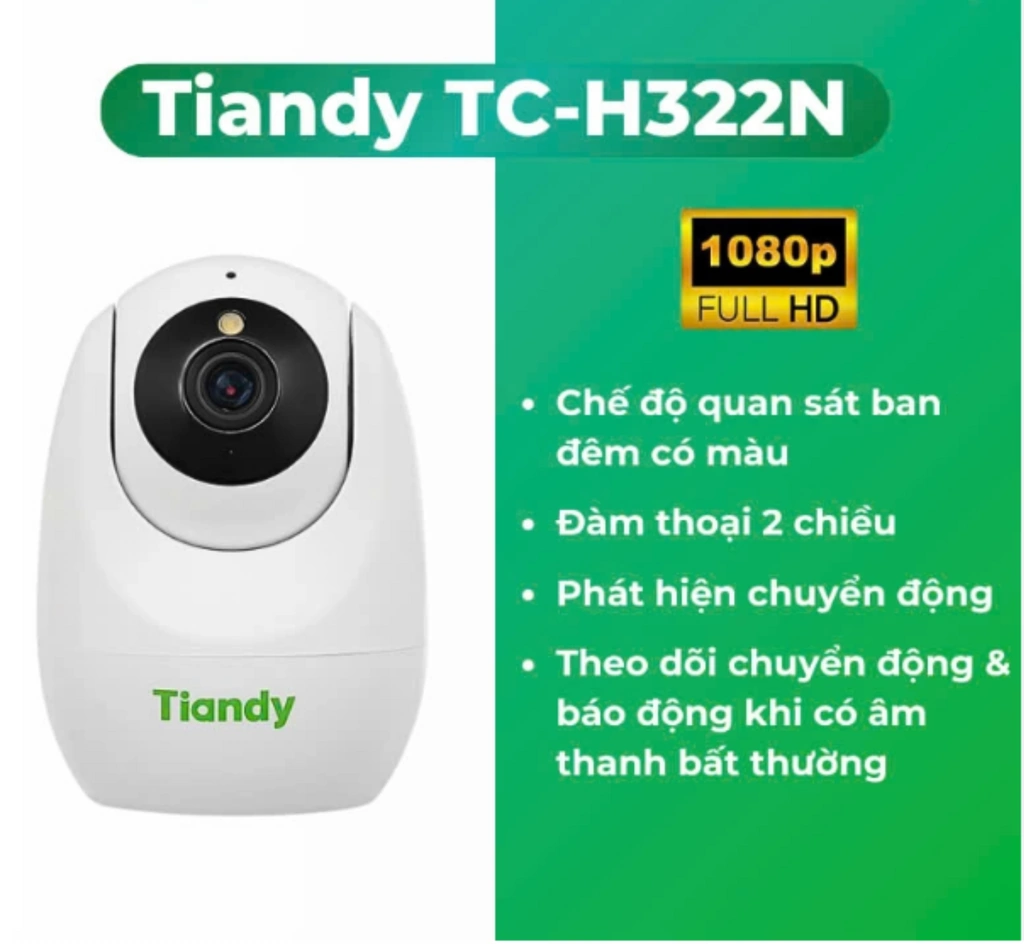 camera tiandy dùng có tốt không